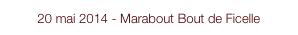 20 mai 2014 - Marabout Bout de Ficelle